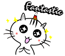 moxa-cat Bunta (English Vol.2) sticker #7372494