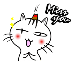 moxa-cat Bunta (English Vol.2) sticker #7372496