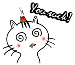 moxa-cat Bunta (English Vol.2) sticker #7372502