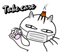 moxa-cat Bunta (English Vol.2) sticker #7372503