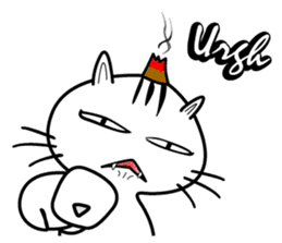 moxa-cat Bunta (English Vol.2) sticker #7372504