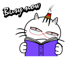 moxa-cat Bunta (English Vol.2) sticker #7372506