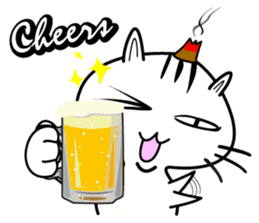 moxa-cat Bunta (English Vol.2) sticker #7372507