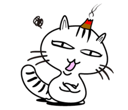 moxa-cat Bunta (English Vol.2) sticker #7372511