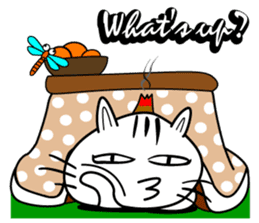 moxa-cat Bunta (English Vol.2) sticker #7372518