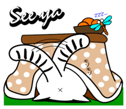 moxa-cat Bunta (English Vol.2) sticker #7372519