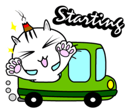 moxa-cat Bunta (English Vol.2) sticker #7372521