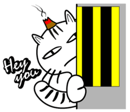 moxa-cat Bunta (English Vol.2) sticker #7372525