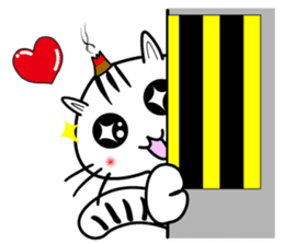 moxa-cat Bunta (English Vol.2) sticker #7372526