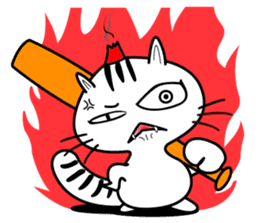 moxa-cat Bunta (English Vol.2) sticker #7372527