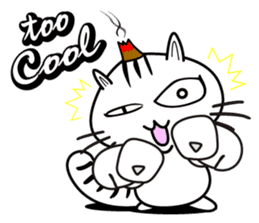 moxa-cat Bunta (English Vol.2) sticker #7372530