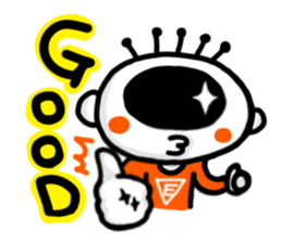 The eye have one language everywhere. sticker #7372730