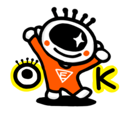 The eye have one language everywhere. sticker #7372731