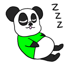 Panda and doctor 2 sticker #7373023