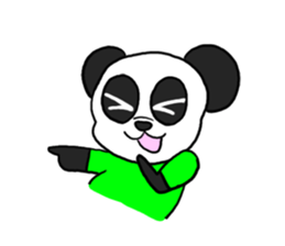 Panda and doctor 2 sticker #7373033