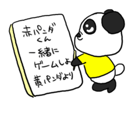 Panda and doctor 2 sticker #7373041