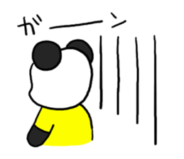 Panda and doctor 2 sticker #7373043