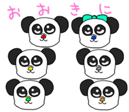 Panda and doctor 2 sticker #7373050