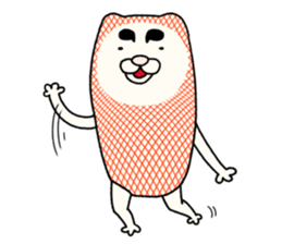 MARONUKO of Orange net sticker #7373052