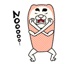 MARONUKO of Orange net sticker #7373054