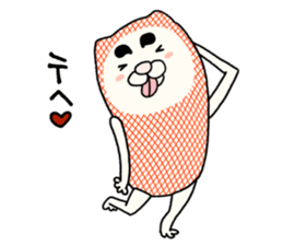 MARONUKO of Orange net sticker #7373061