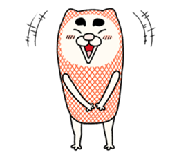 MARONUKO of Orange net sticker #7373062