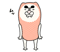 MARONUKO of Orange net sticker #7373073