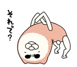 MARONUKO of Orange net sticker #7373077
