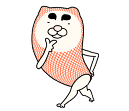 MARONUKO of Orange net sticker #7373083