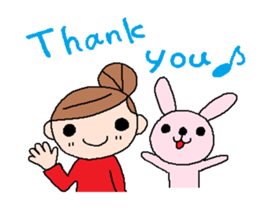 HANAchan and Friends sticker #7373336