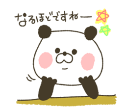 Animals of convenient handwriting sticker #7373776