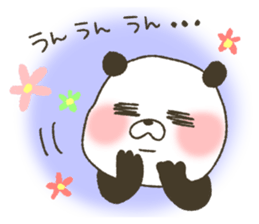 Animals of convenient handwriting sticker #7373794