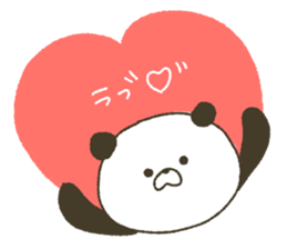 Animals of convenient handwriting sticker #7373807