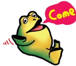 Egguri-Frog (NEW) sticker #7373939