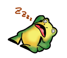 Egguri-Frog (NEW) sticker #7373940