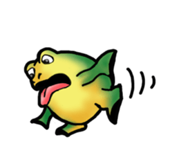 Egguri-Frog (NEW) sticker #7373968