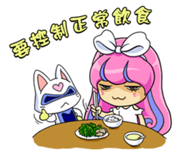 DR.Meow (for Diabetes Friends) sticker #7373998