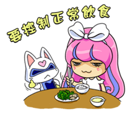 DR.Meow (for Diabetes Friends) sticker #7373998