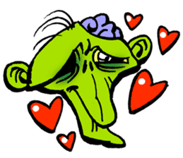 The Veggie Zombie sticker #7374453