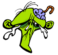 The Veggie Zombie sticker #7374455