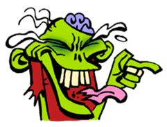 The Veggie Zombie sticker #7374456