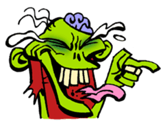 The Veggie Zombie sticker #7374456