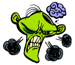 The Veggie Zombie sticker #7374457