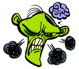 The Veggie Zombie sticker #7374457