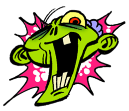 The Veggie Zombie sticker #7374458