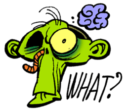 The Veggie Zombie sticker #7374459