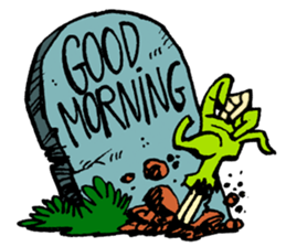 The Veggie Zombie sticker #7374461