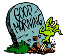 The Veggie Zombie sticker #7374461