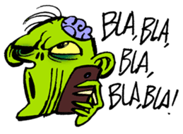 The Veggie Zombie sticker #7374462