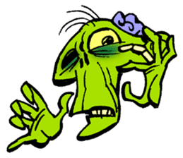 The Veggie Zombie sticker #7374468
